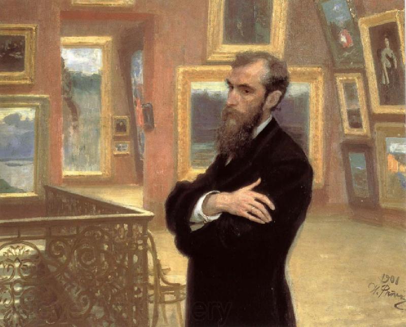 Ilya Repin Potrait of Keliqifu